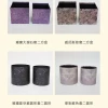 Marble plum sauce gift box, square and round gift box, hug bucket, flower bucket, birthday and Valentine's Day flower gift box Specification image